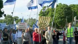 Pro-israelrally in Helsinki