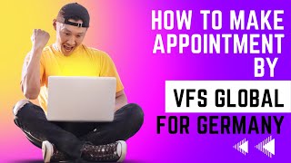 HOW TO BOOK VISA APPOINTMENT DATE FOR ANY CATAGORY FROM VFS GERMANY