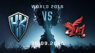 Highlight H2K vs AHQ - World Championship 2016 (Match 3 Group C Day 1)