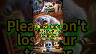 Please don't lose your temper  #cat #catstory #divorce