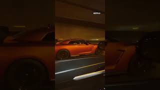 lamborghini urus and GTR in tunnel stereo love