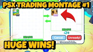 INSANE TRADES! Pet Simulator X Trading Montage #1