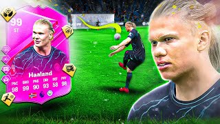 รีวิว 99 ERLING HAALAND FUTTIES🌈 - EA FC 24 ULTIMATE TEAM