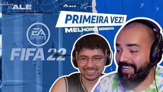 GALÁTICOS JOGANDO PELA PRIMEIRA VEZ O FIFA 22! Ft. BT0, MUUHPRO, RAFIFA, SPIDERKONG E MAIS