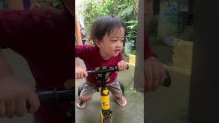 Adek mau balapan dulu nih #shorts #shortsviral #funny #anaklucu #funnyvideo #balapmotor #fyp