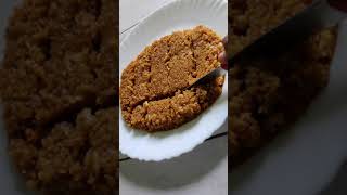 coconut burfi using jaggery | தேங்காய் பர்பி |deepvali sweet receipe|#shorts