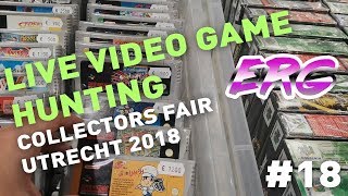 LIve VIDEO GAME and TOY Hunting on The COLLECTORS FAIR 2018 - Flea market/Boot sale hunting  #18