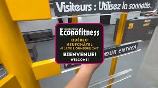 Bienvenue au - Welcome to 👍 Éconofitness Québec - Neufchâtel (Place l'Ormière) 24/7