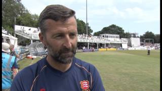 Essex v Australia Day 1 - BBC Look East lunch report 1st July 2015