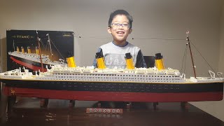 Lego Titanic 10294 - speed build