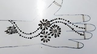 Very easy coins mehndi design/ easy mehndi design/ new mehndi design/karva chauth mehndi design