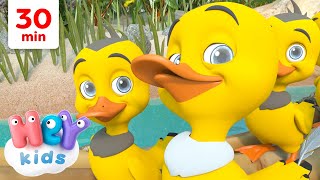 Seis Patinhos 🐥 | Música Infantil | HeyKids em Português