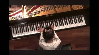 9-yr-old Bella performing Chopin Intro&Rondo in E-flat major, Op. 16