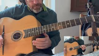 Minuette in G by Bach, Gypsy Jazz Style