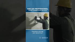 Bosch GBH 220 Rotary Hammer with SDS plus #boschindia #hammermachine #drill #concrete