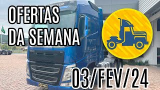 OFERTA DE CAMINHÕES DA SEMANA :: 03-FEV-24