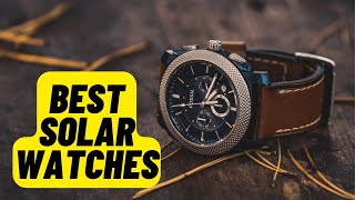 Best Solar Watches On Amazon 2023। Top 5 Best Solar Watches Review