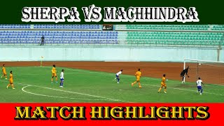 himalayan sherpa vs machhindra match highlights.#football #adivisionleague #fifa #anfa