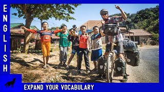 Cyclist in Laos | Expand your ENGLISH VOCABULARY