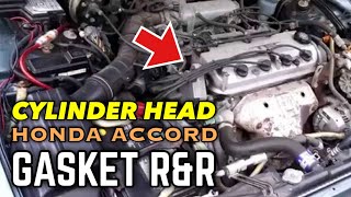 Honda Accord Cylinder Head Removal & Installation [STEP BY STEP]