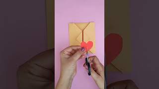 How to make beautiful paper envelope easy craft #shorts#papercraft#envelope#beautiful#viral#trending