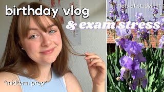 BIRTHDAY VLOG & STRESSING OVER EXAMS | studying physiotherapy in Germany as a foreign student