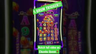 HUGE 5 DRUM TRIGGER ON DANCING DRUMS!!! #Shorts