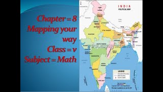 Ncert Math Class 5 Chapter 8 Mapping your way