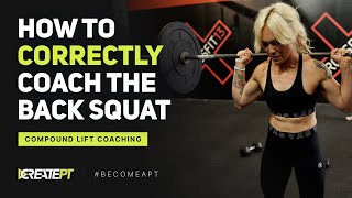 How to Coach The Back Squat