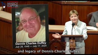 Congresswoman Kaptur Floor Speech Honoring Life And Legacy Of IBEW Local 8's Dennis Charles Duffey