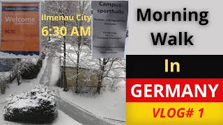 Morning Walk In GERMANY || Ilmenau Thuringia || Vlog#1