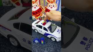 Cartoon Police Car Toy For Kids Baby Educational Toy