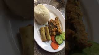 Budget meal bangus belly & Lumpia #Shorts