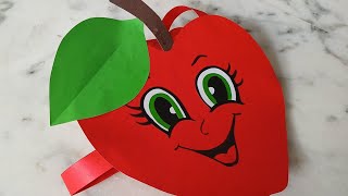 How to make Fancy dress apple / Apple Fancy dress making idea step by step / Fancy dress making idea