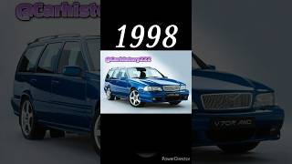 Evolution of Volvo V70 (1998-2023) #volvov70