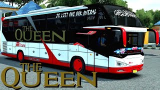 "THE QUEEN" SHARE LIVERY MTRANS THE QUEEN SRIKANDI SHD & MOD AVANTE By.THIEN | MOD BUSSID TERBARU