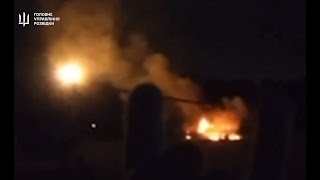 Mi-8 Helicopter Destroyed at Kryazh Airfield, Samara by Ukrainian Operation