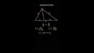 Projection, Stewart and Angle Bisector Theorems