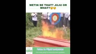 Pastor Slaps Coffin and Fire Erupted