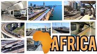 ELECTRIC TRAINS IN THESE AFRICAN CITIES WILL SURPRISE YOU!!!