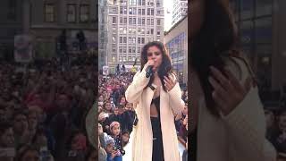 Selena Gomez Outdoor Life Performance Footage | Celebrity Moments #Shorts #Selenagomez