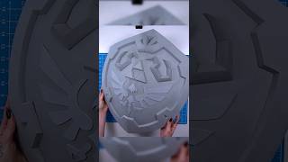 Making a Hylian Shield from Zelda #thelegendofzelda #cosplay #evafoam #cosplaytutorial