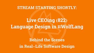 Live CEOing Ep 822: Language Design in Wolfram Language [Entity, Trim, and More]