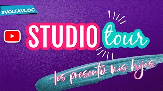 MIS HIJAS + STUDIO TOUR Y MAQUILLAJE BASICO PARA GRABAR