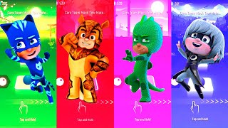 CatBoy 🆚 Armadylan 🆚 Gekko 🆚 Luna Girl - PJ Masks 🎶 Tiles Hop EDM Rush