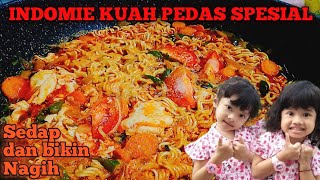 Resep Masak Indomie II Mie Kuah Pedas Spesial #indomietiktok  #indomie #miekuah #resepmasakmie