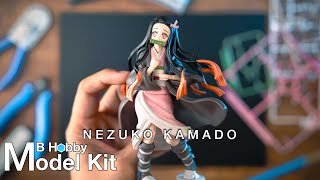 Building Kamado Nezuko Model Kit | Speed Build | Bandai