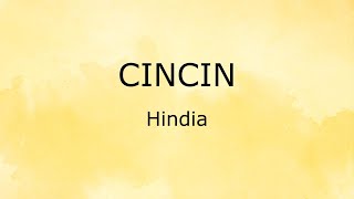 Cincin (Lirik) - Hindia