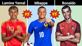 Ronaldo Vs Mbappe Vs Lamine Yamal