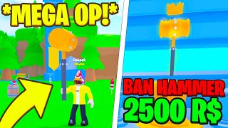 KUPIŁEM NAJLEPSZĄ BROŃ W GRZE ZA 2500 ROBUX! | FIREWORK SIMULATOR